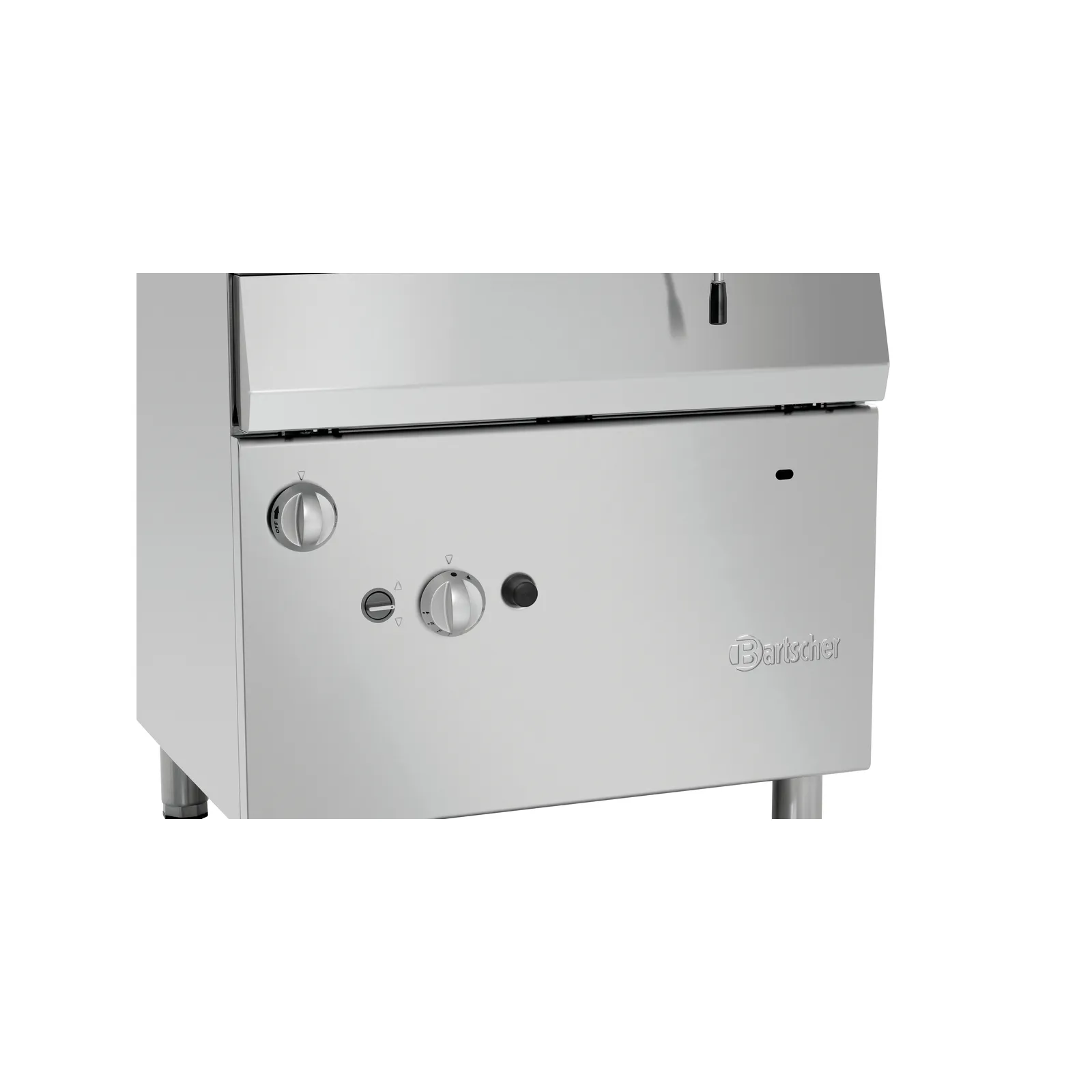 Bartscher 2856031 Kippbratpfanne 700 G51LEK Nahansicht Bedienelemente
