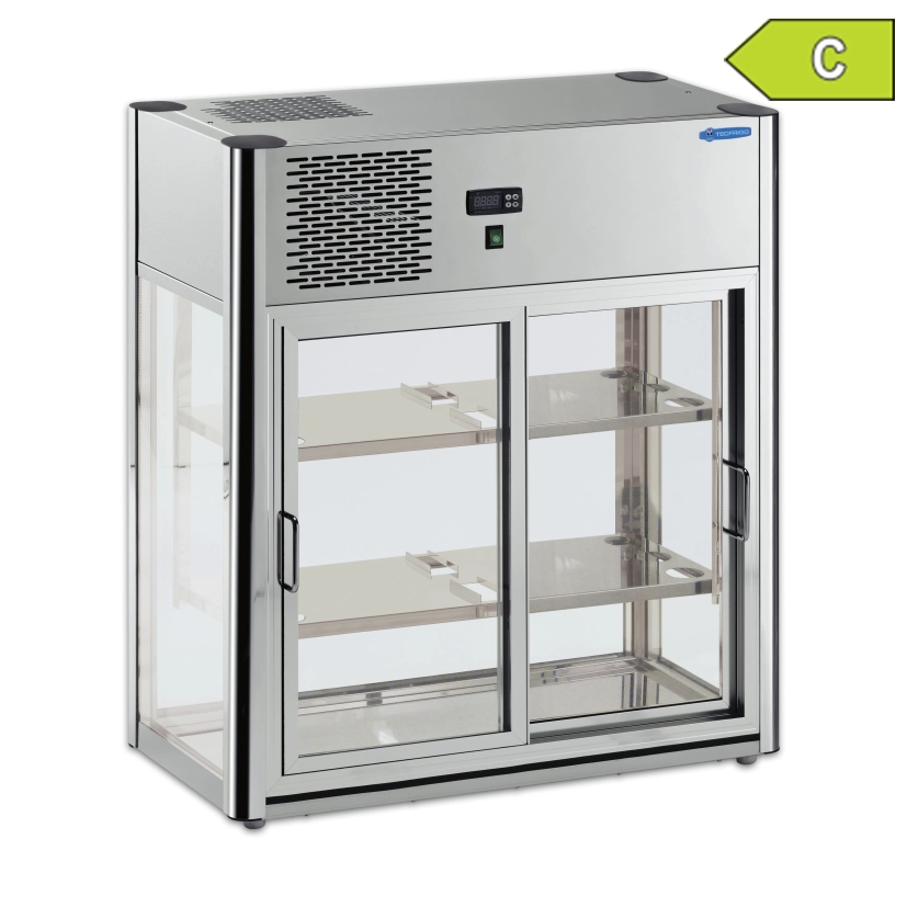  KBS 23301172 Aufsatzkuehlvitrine Linus-100 Label  