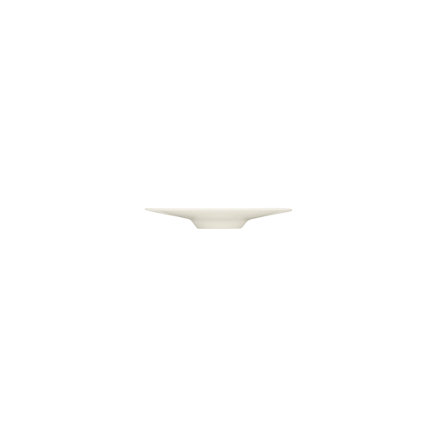 Bauscher Purity Untertasse rund 6696909 seitlich