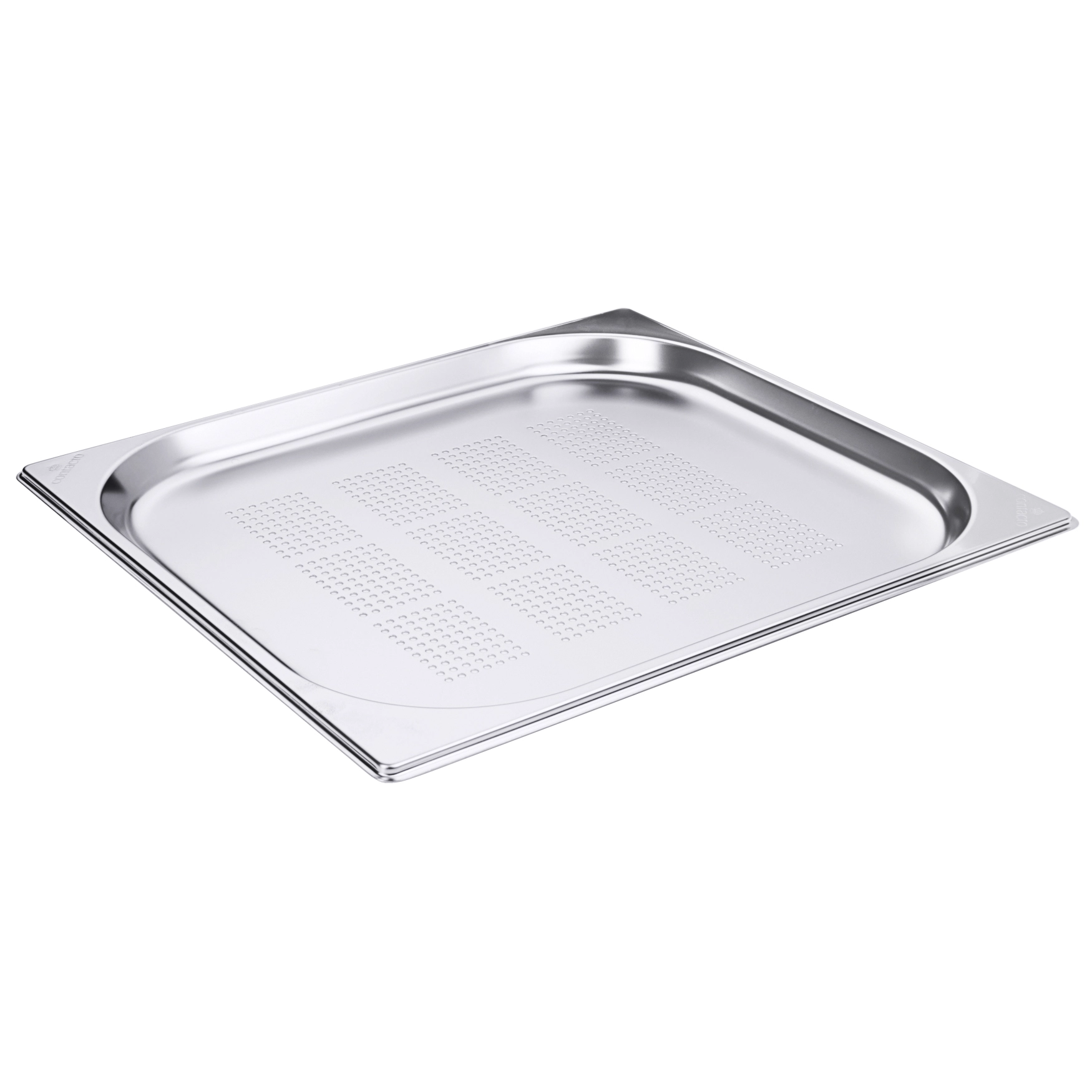 Contacto GN Behaelter gelocht 7323 020   Contacto Edelstahl GN-Behälter gelocht GN 2/3 Tiefe 20 mm