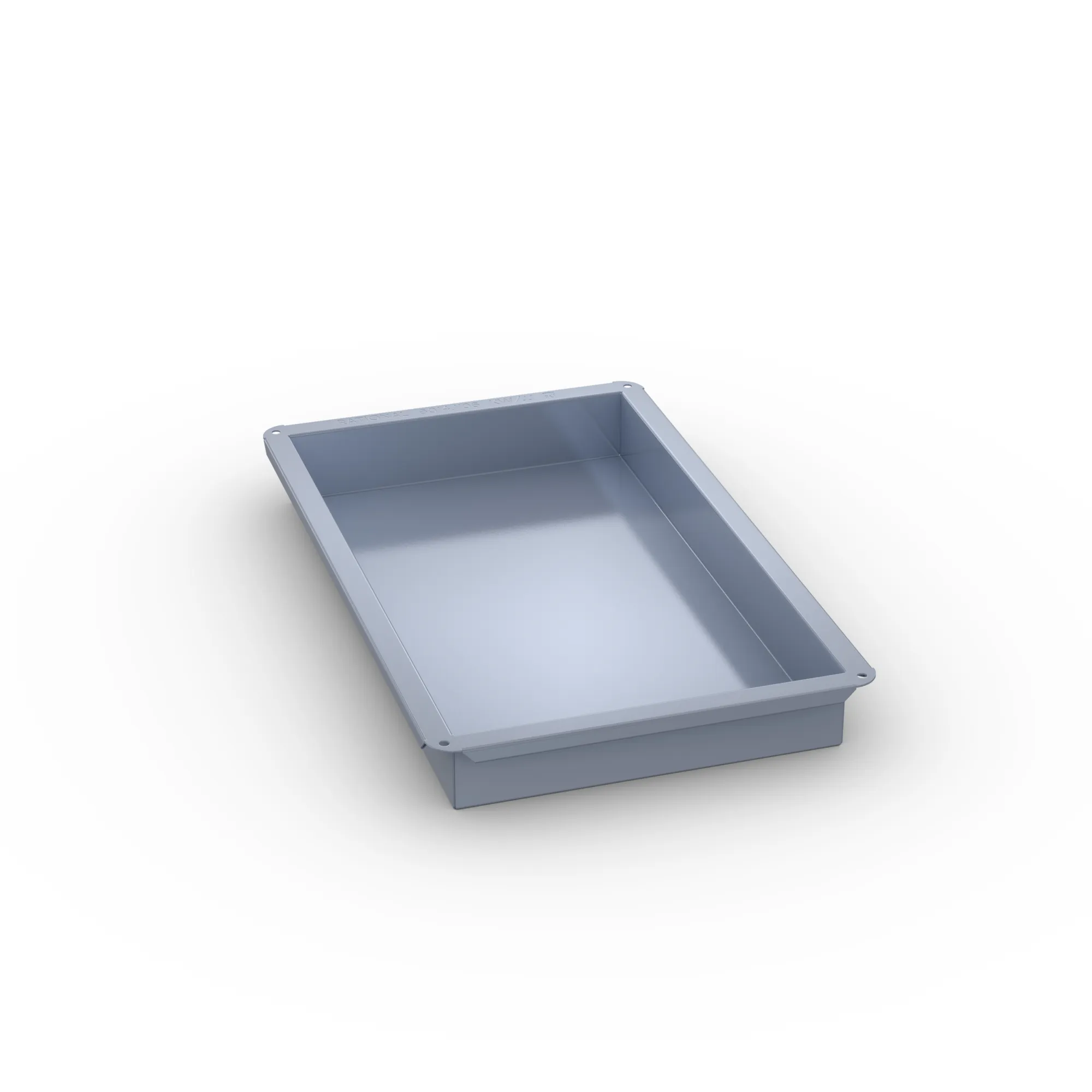 Rational 6014.1106 Granitemaillierter Gastronormbehälter 1/1 GN 60mm, Schubladenbox, Aufbewahrungsbox, Eisenware, Blechkasten, rechteckige Box