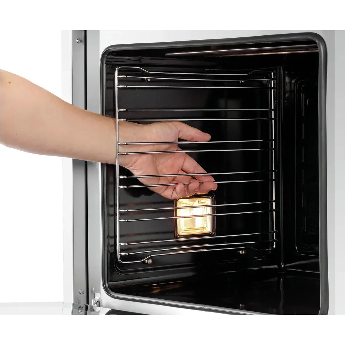 Bartscher 121782 Heißluftofen MF6430 Ansicht Rosthalterung Wechsel, Backofen, Oberhitze, Infrarotlampe, Grillrost, Handeinsatz