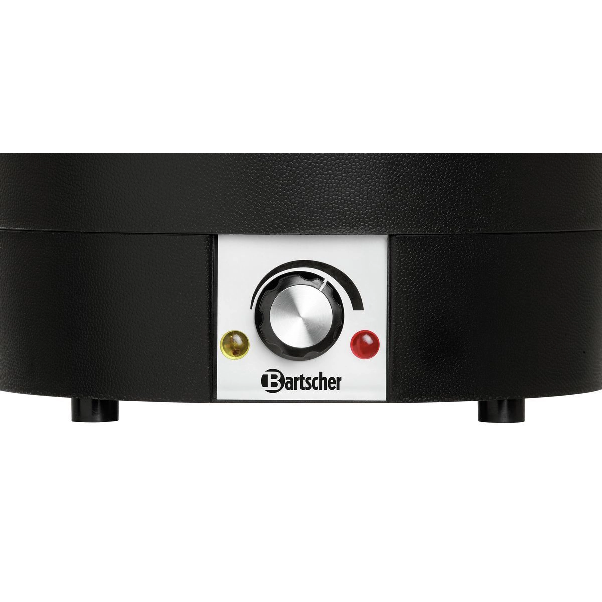 Bartscher Suppentopf schwarz mit transparentem Deckel, Bedienfeld, 100048 Bartscher 100048 Suppentopf Bedieneinheit