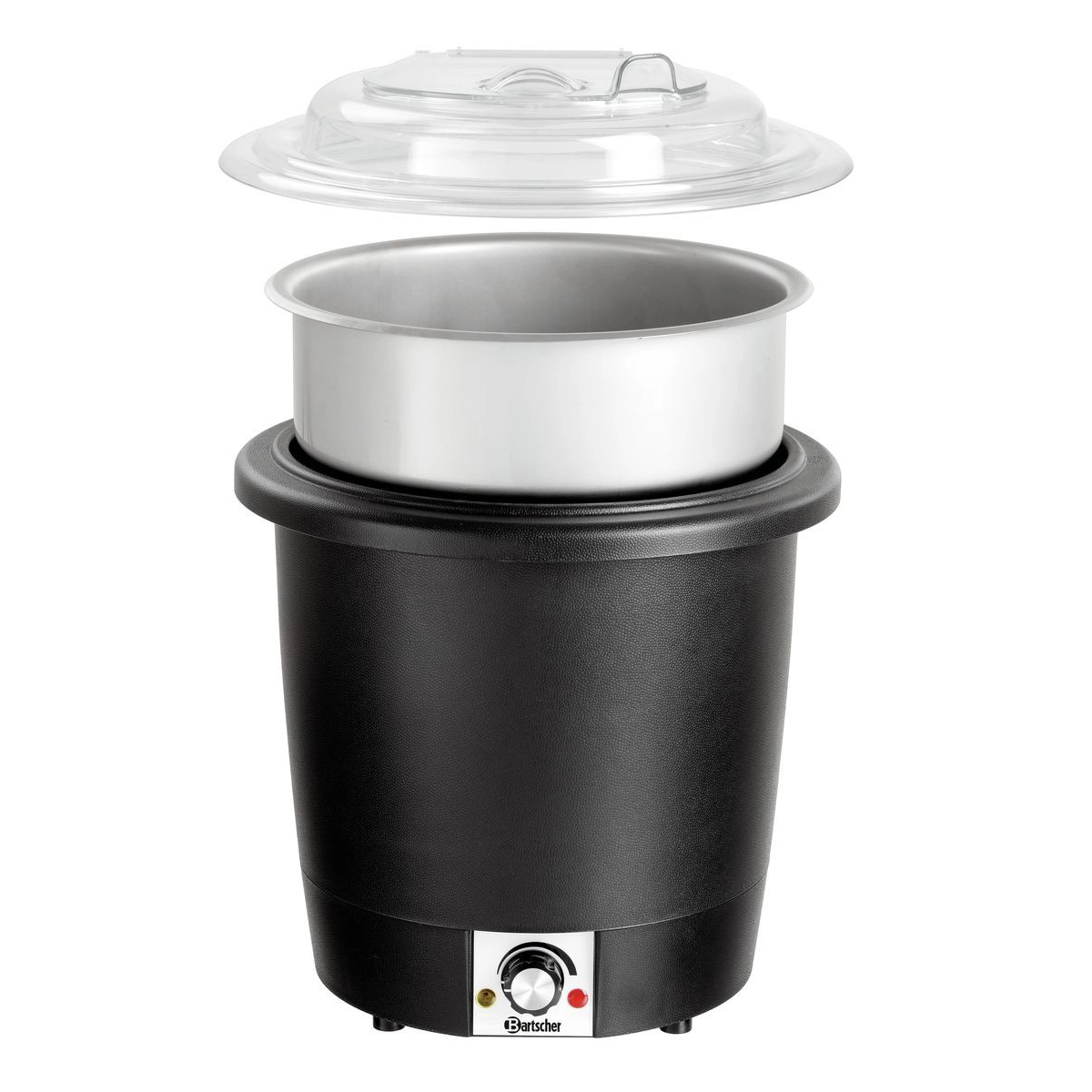 Bartscher Suppentopf mit transparentem Deckel, Ansicht Innentopf, 100048 Bartscher 100048 Suppentopf Ansicht Innentopf