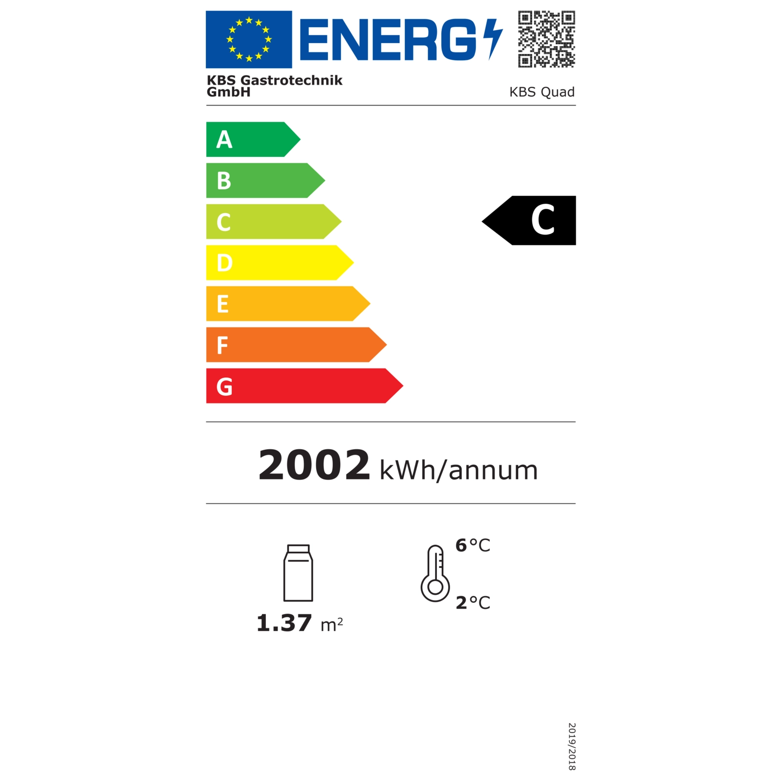  KBS 9160454 Energielabel  