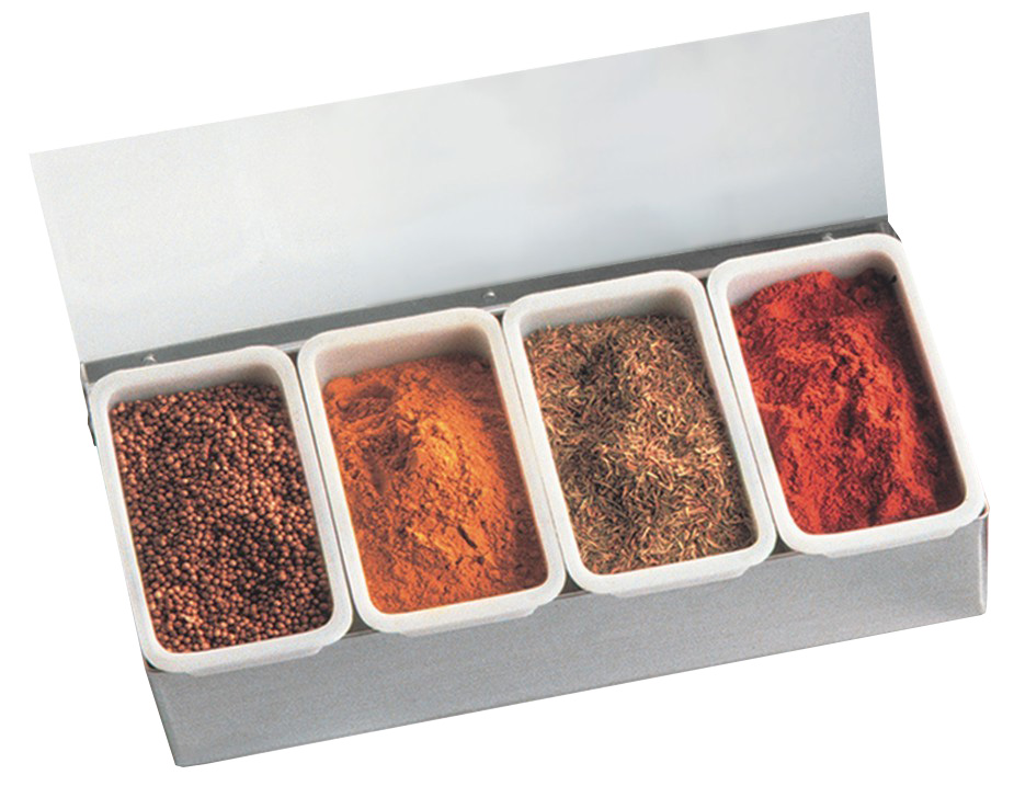 Neumärker 05-90292 Speisen-/Gewürzbehälter 4 Fächer Neumärker 05-90292 Speisen-/Gewürzbehälter 4 Fächer