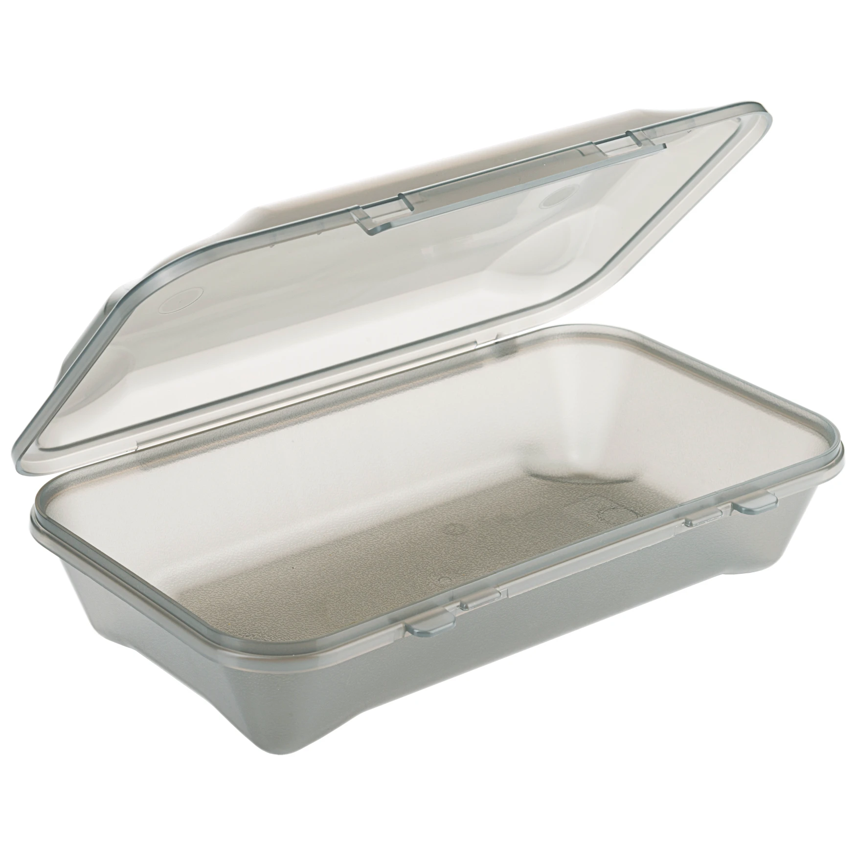 Contacto Mehrweg Menueschale grau 1 4 1180 143 1   Contacto Menüschale WE TURN GN 1/4 grau offener Dec1180143