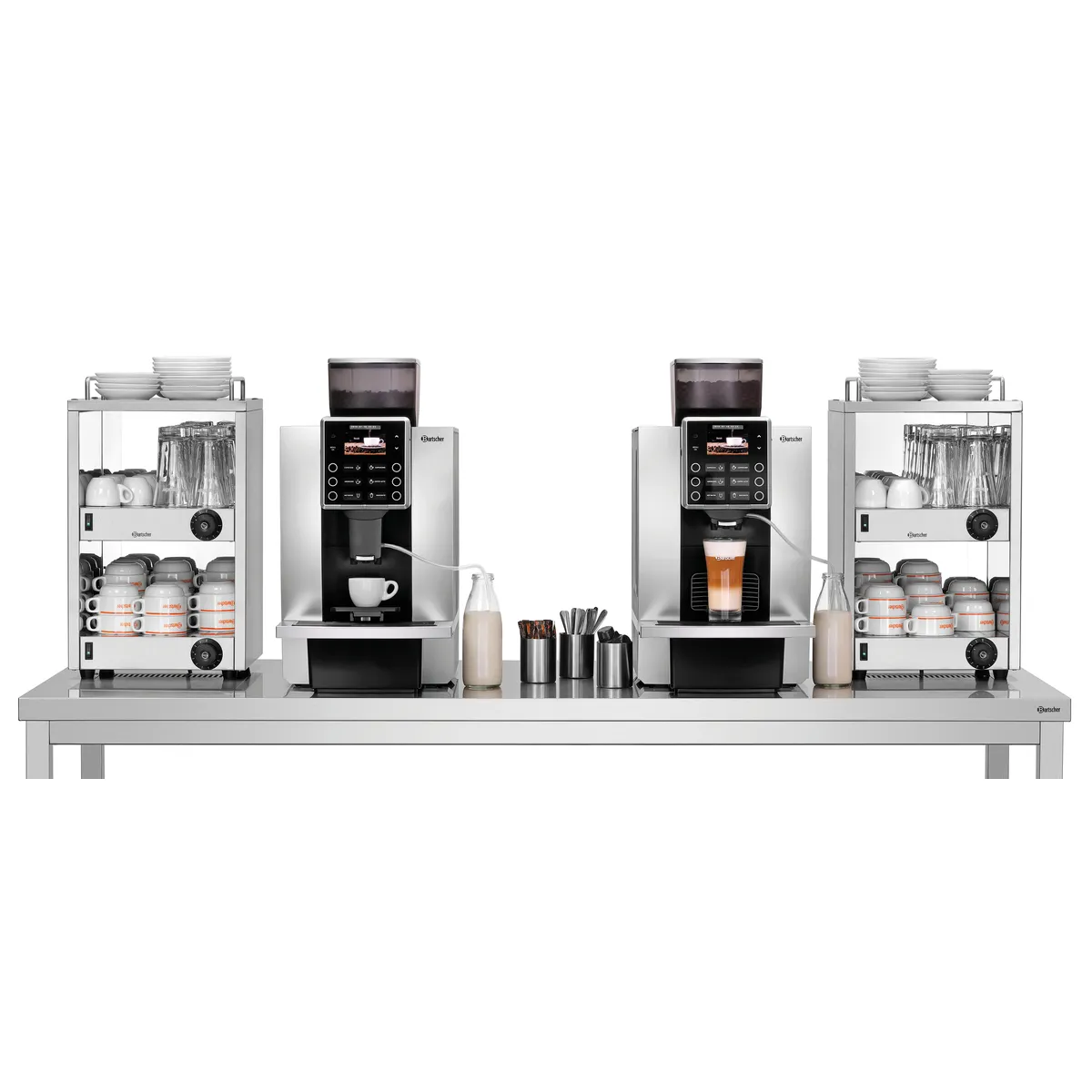 Bartscher 190052 Kaffeevollautomat Stellbeispiel
