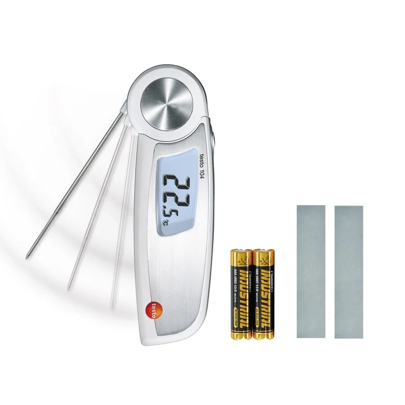 Testo 05630104 104 Einstechtermometer 12   Testo 05630104 104 Einstechtermometer Lieferumfang